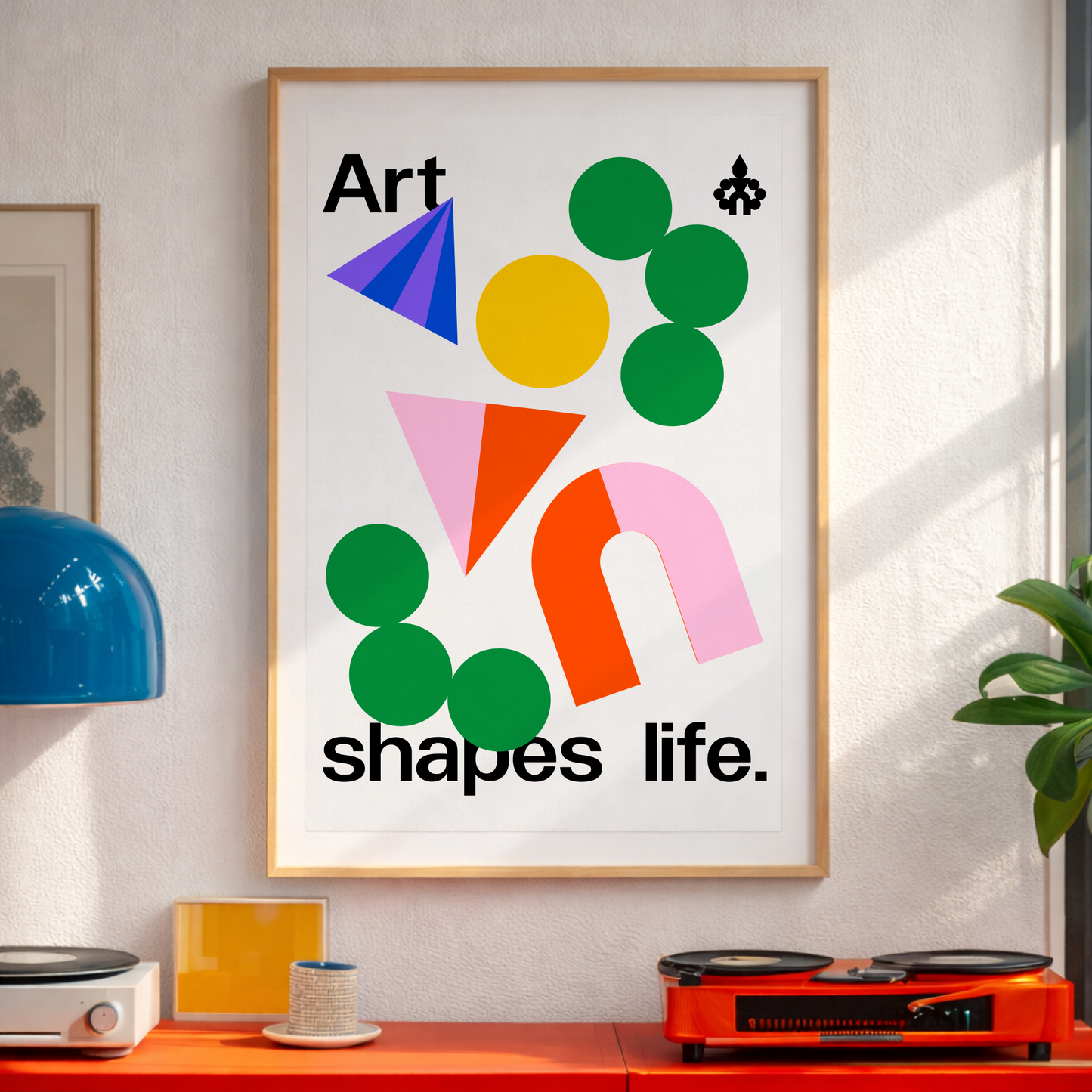 art shapes life poster